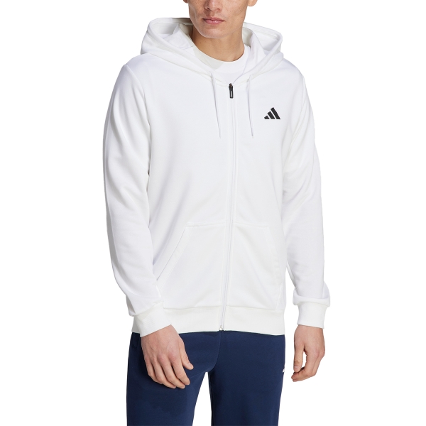 Men's Tennis Shirts and Hoodies adidas Club Hoodie  White IJ4862