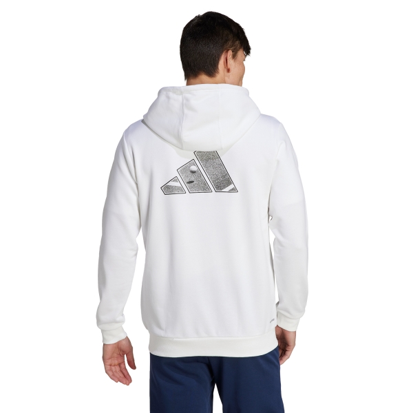 adidas Club Hoodie - White