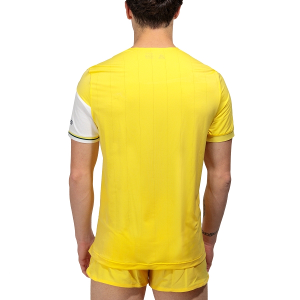 Le Coq Sportif Pro Camiseta - New Optical White/Jaune Champion