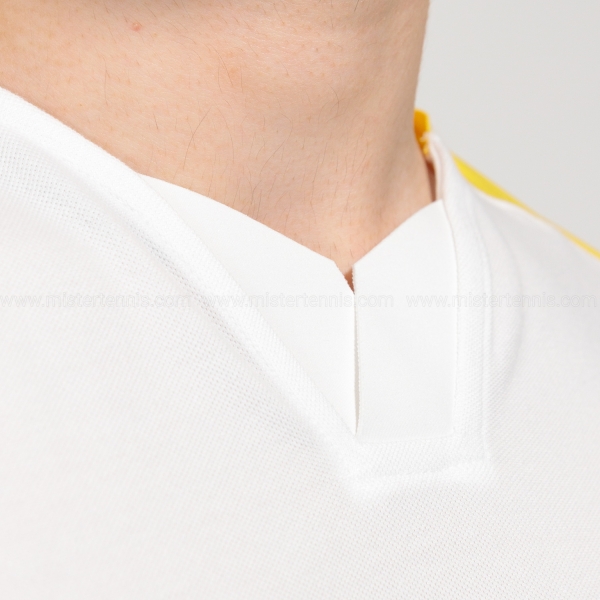 Le Coq Sportif Pro Camiseta - New Optical White/Jaune Champion