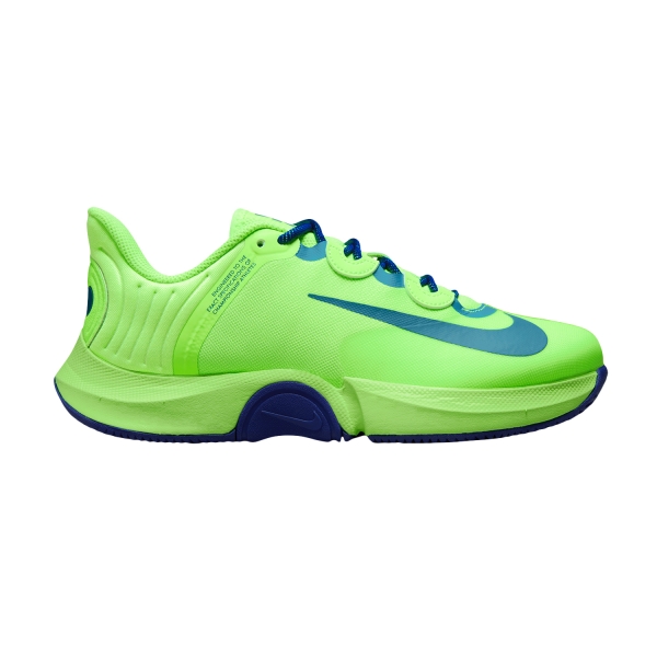 Women`s Tennis Shoes Nike Air Zoom GP Turbo Naomi Osaka HC  Lime Blast/Noise Aqua/Indigo Force DZ1725300