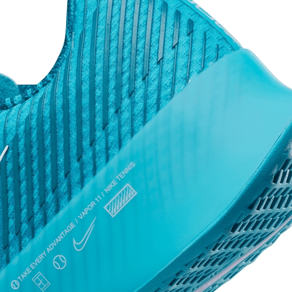 Nike Court Air Zoom Vapor 11 HC - Teal Nebula/White/Geode Teal