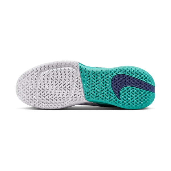 Nike Court Air Zoom Vapor Pro 2 HC - White/Midnight Navy/Green Strike