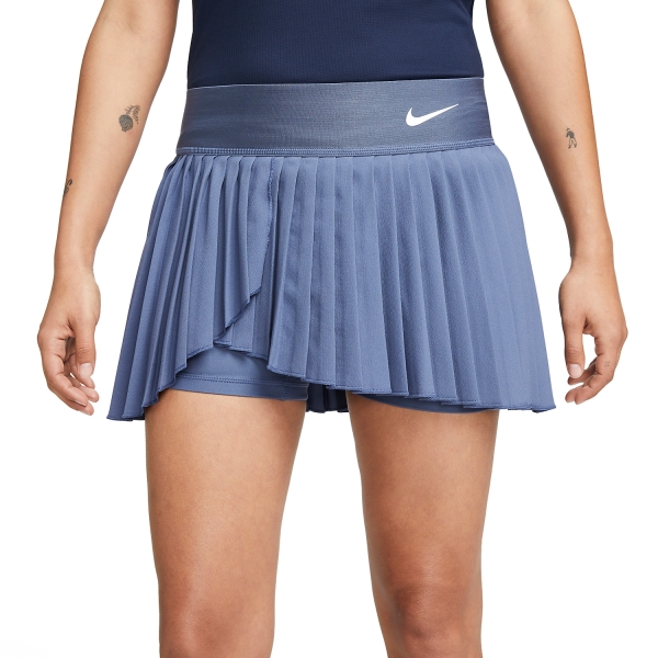 Nike Court Dri-FIT Advantage Falda de Tenis Mujer Diffused Blue