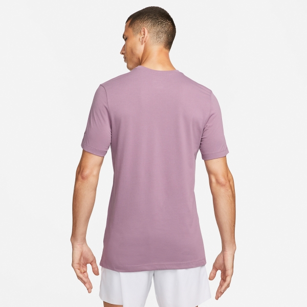 Nike Court Dri-FIT Rafa Men's Tennis T-Shirt - Violet Dust
