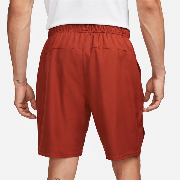 Nike Court Flex Victory 9in Shorts - Rugged Orange/White