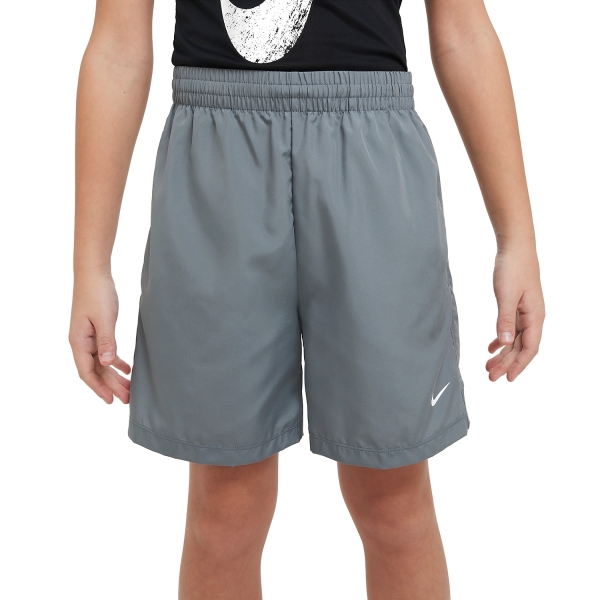 Tennis Shorts and Pants for Boys Nike DriFIT Icon 6in Shorts Boy  Smoke Grey/White DX5382084