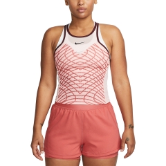 Nike Dri-FIT Slam Tank - Pink Bloom/Night Maroon/Black