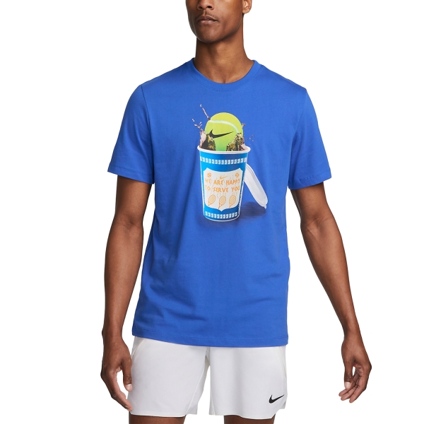 Royal blue new arrivals nike t shirt