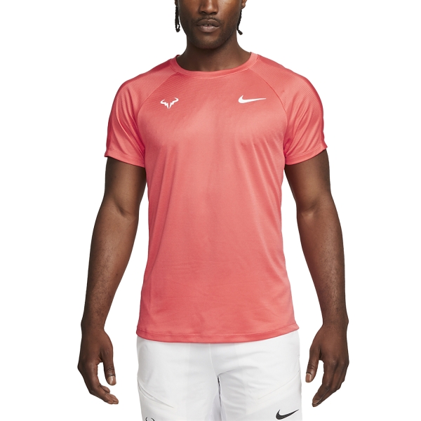 Maglietta Tennis Uomo Nike Nike Rafa Challenger Camiseta  Ember Glow/Jade Ice/White  Ember Glow/Jade Ice/White DV2887850
