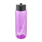 Nike Renew Recharge Straw Water Bottle - Fire Pink/Black/White