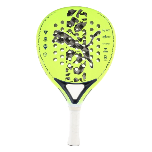 Puma Top Padel Racket Puma SolarATTACK RND Padel  Fast Yellow/New Navy/White 04902701