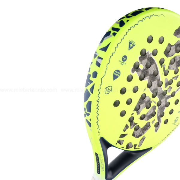 Puma SolarATTACK RND Padel - Fast Yellow/New Navy/White