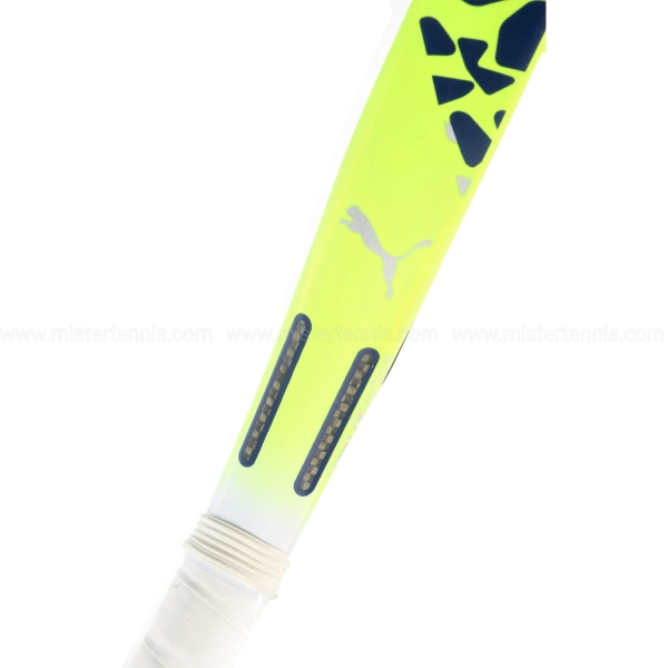 Puma SolarATTACK RND Padel - Fast Yellow/New Navy/White