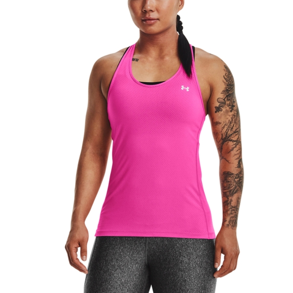 Under Armour HeatGear Armour Women's Tennis Tank - Rebel Pink