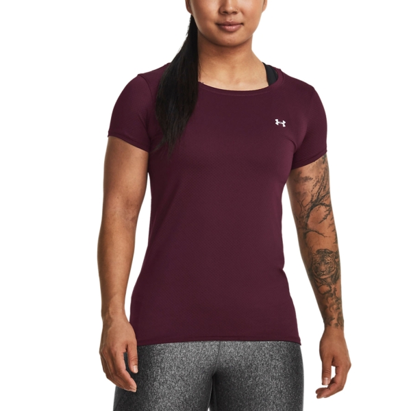 Under Armour HeatGear Armour T-Shirt - Red/Black