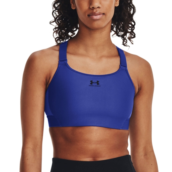 Woman Bra and Underwear Under Armour HeatGear Armour Sports Bra  Royal/Black 13791950400