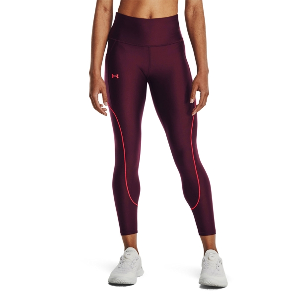 Pantaloni e Tights Tennis Donna Under Armour Under Armour Novelty Tights  Red/Black  Red/Black 13791810600