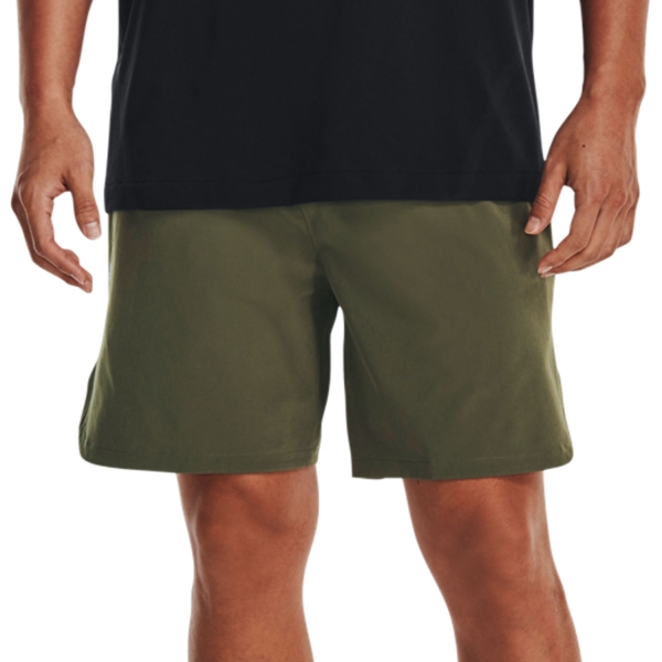 Pantaloncini Tennis Uomo Under Armour Under Armour Peak Woven 6in Pantaloncini  Marine Od Green/Black  Marine Od Green/Black 13767820390