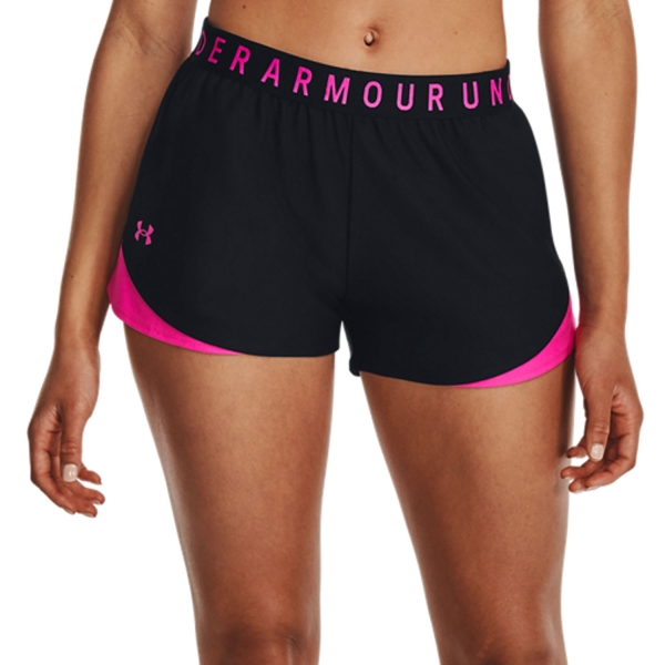 Skirts, Shorts & Skorts Under Armour Play Up 3.0 3in Shorts  Black/Rebel Pink 13445520057