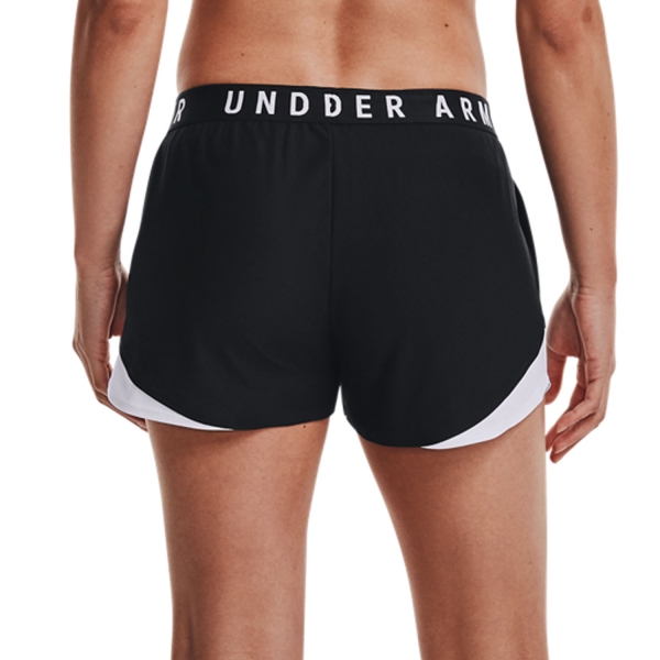 Under Armour Play Up 3.0 3in Shorts - Black/White/White