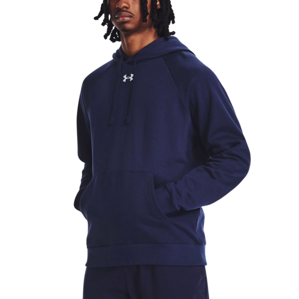 Under Armour Rival Fleece Men's Tennis Hoodie - Midnight Navy