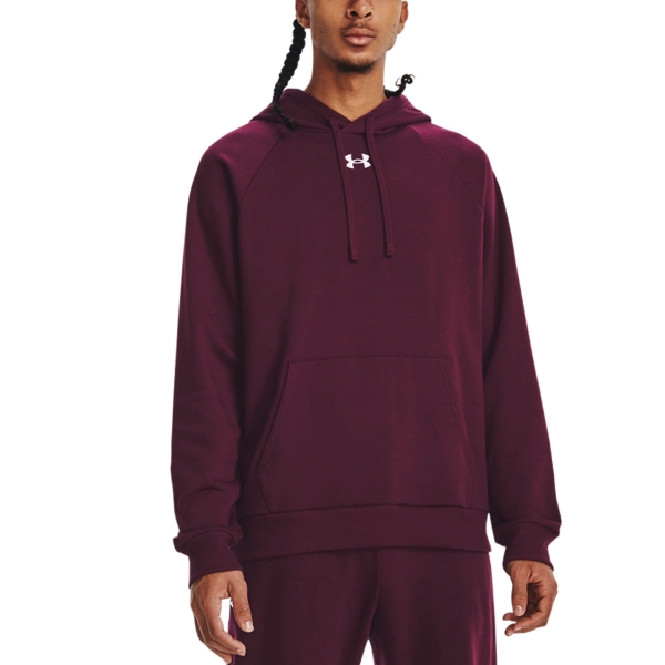 Maglie e Felpe Tennis Uomo Under Armour Under Armour Rival Fleece Logo Felpa  Red/Black  Red/Black 13797570600