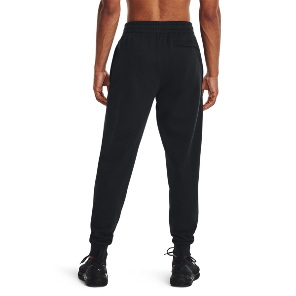 Under Armour Rival Fleece Pantalones - Black/White