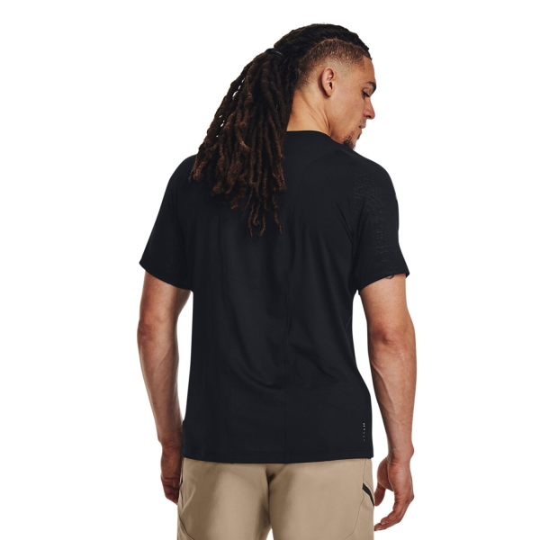 Under Armour Rush Emboss Camiseta - Black