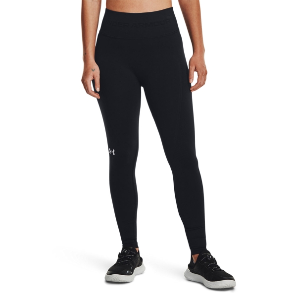 Women's Tennis Pants and Tights Under Armour Seamless Tights  Black 13816620001