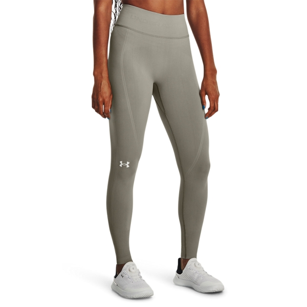 Women's Tennis Pants and Tights Under Armour Seamless Tights  Grove Green 13816620504