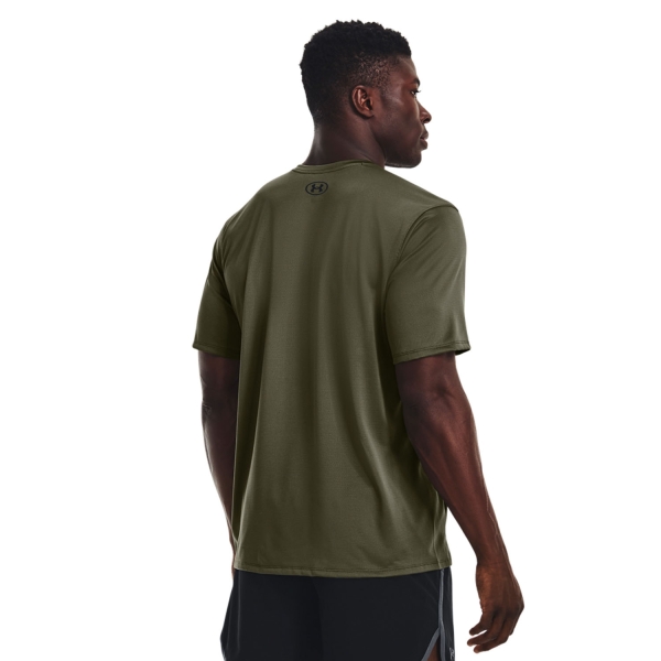 Under Armour Tech Vent T-Shirt - Marine Od Green/Black
