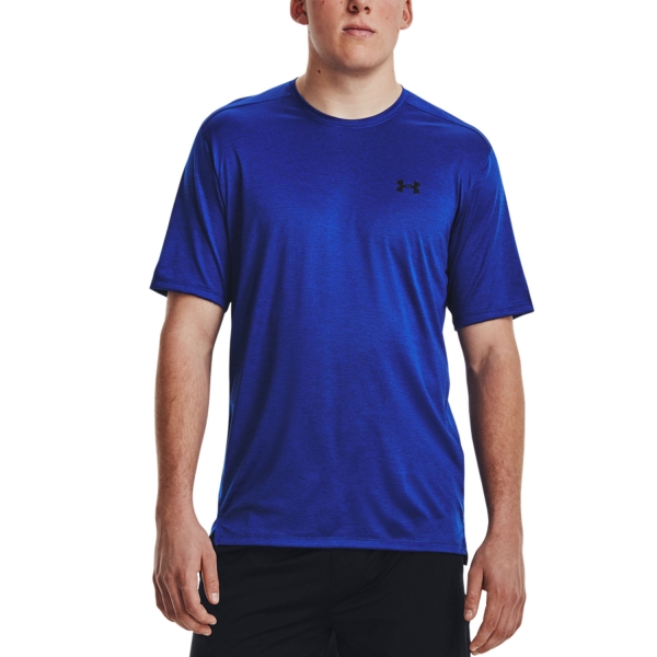 Maglietta Tennis Uomo Under Armour Under Armour Tech Vent Camiseta  Royal/Graphite  Royal/Graphite 13767910400