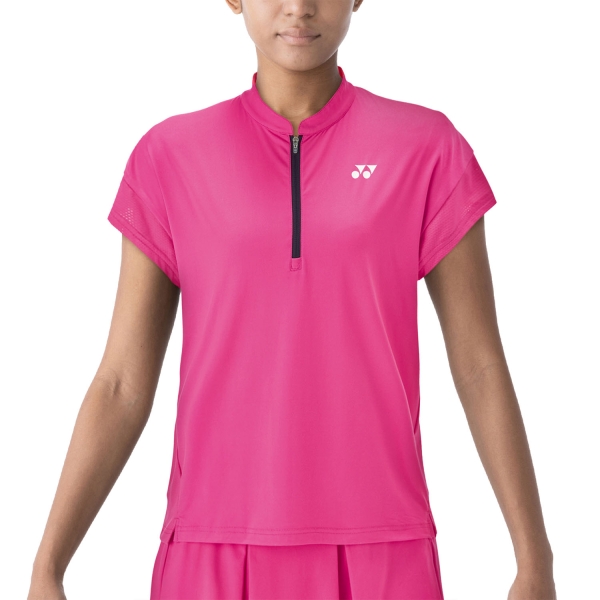 Women`s Tennis T-Shirts and Polos Yonex Tournament Polo  Rose Pink TWL20696RP