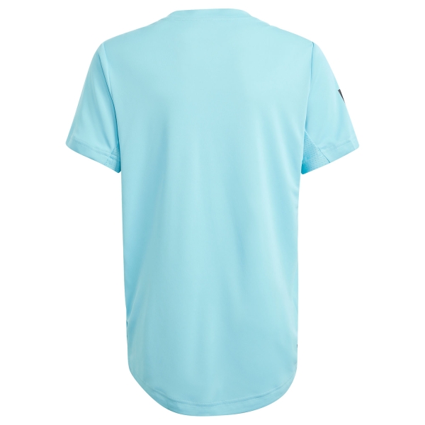 adidas Club 3 Stripes Camiseta Niño - Light Aqua