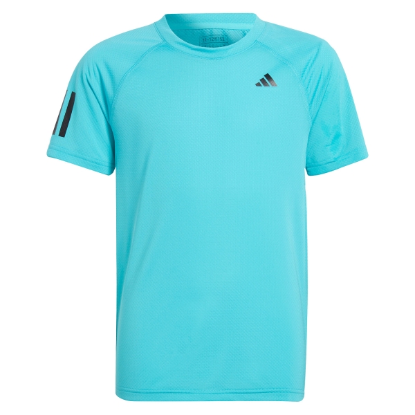 Top e Maglie Girl adidas adidas Club Maglietta Bambina  Lucid Cyan  Lucid Cyan IJ4919