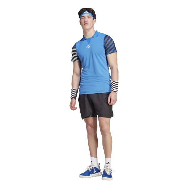 adidas AEROREADY FreeLift Pro Polo - Bright Royal