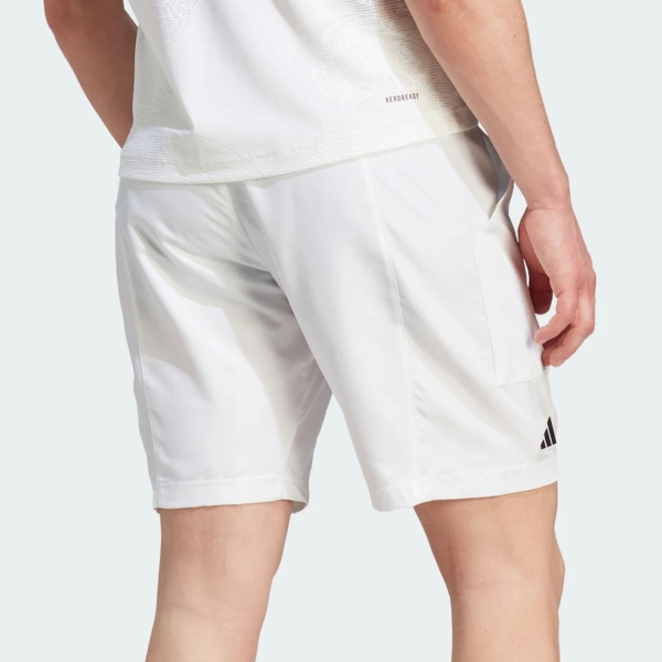 adidas Pro 9in Shorts - White