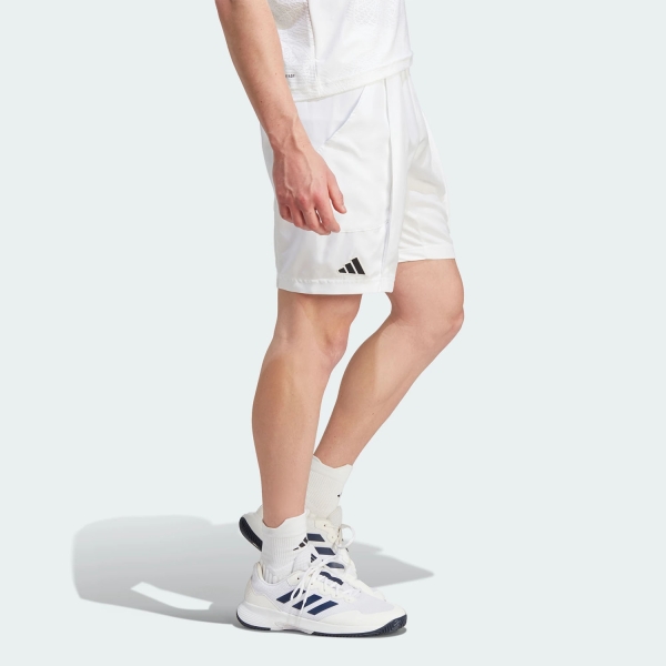 adidas Pro 9in Shorts - White