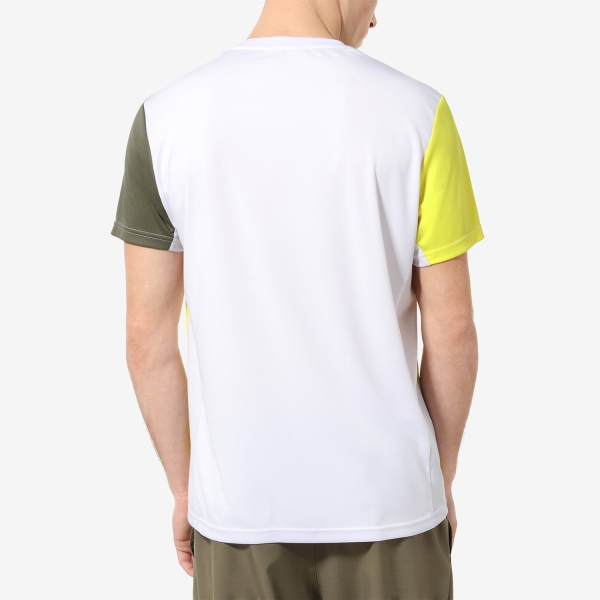 Australian Ace Color Block Camiseta - Giallo Vivo