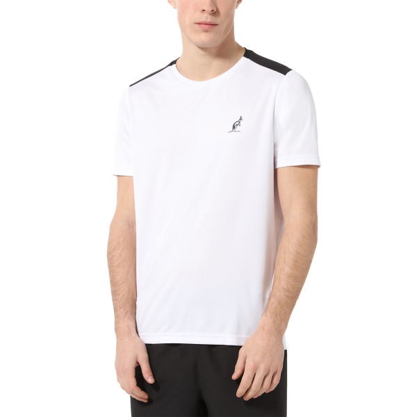 Maglietta Tennis Uomo Australian Australian Ace Energy TShirt  Bianco  Bianco TEUTS0058002