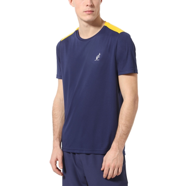 Maglietta Tennis Uomo Australian Australian Ace Energy Camiseta  Blu Cosmo  Blu Cosmo TEUTS0058842