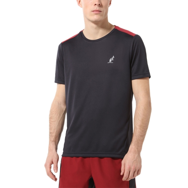 Maglietta Tennis Uomo Australian Australian Ace Energy Camiseta  Blu Navy  Blu Navy TEUTS0058200