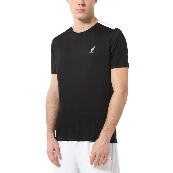 Maglietta Tennis Uomo Australian Australian Ace Energy Maglietta  Nero  Nero TEUTS0058003