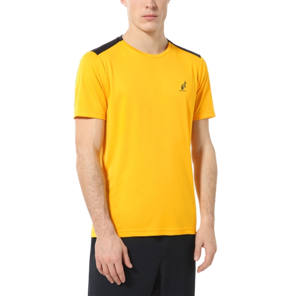 Maglietta Tennis Uomo Australian Australian Ace Energy Camiseta  Sunflower  Sunflower TEUTS0058425