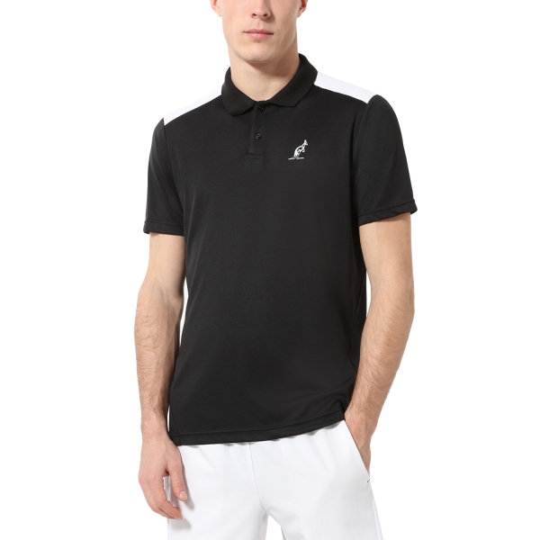 Polo Tennis Uomo Australian Australian Ace Energy Polo  Nero  Nero TEUPO0026003