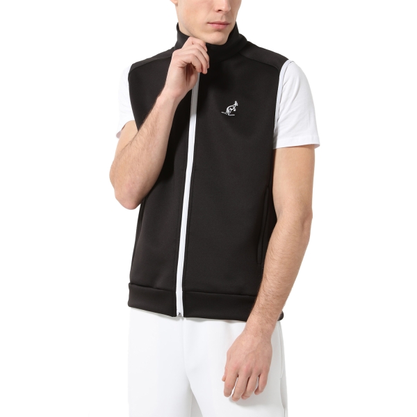 Giacche da Tennis Uomo Australian Energy Volee Gilet  Nero TEUGI0006003