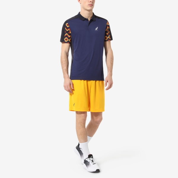 Australian Ethno Ace Polo - Blu Cosmo