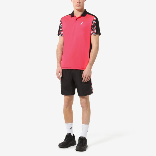 Australian Ethno Ace Polo - Psycho Red