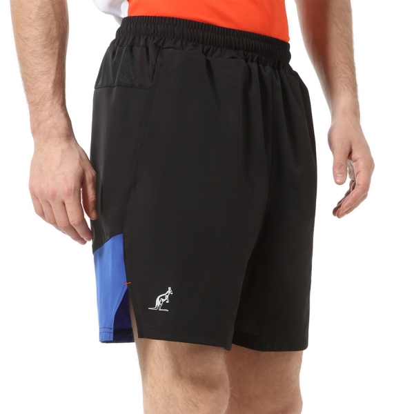 Pantaloncini Tennis Uomo Australian Australian Slam Color Block 7in Shorts  Nero  Nero TEUSH0037003